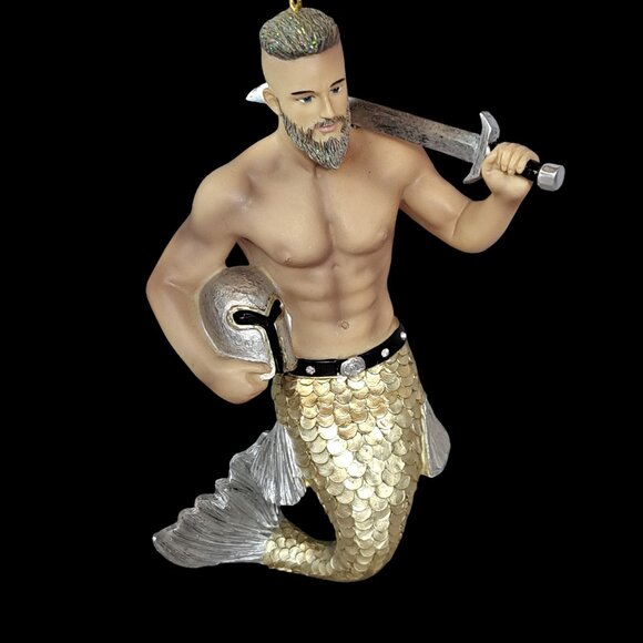 December Diamonds 55-55169 Swordfish Merman Ornament - Picture 10 of 14